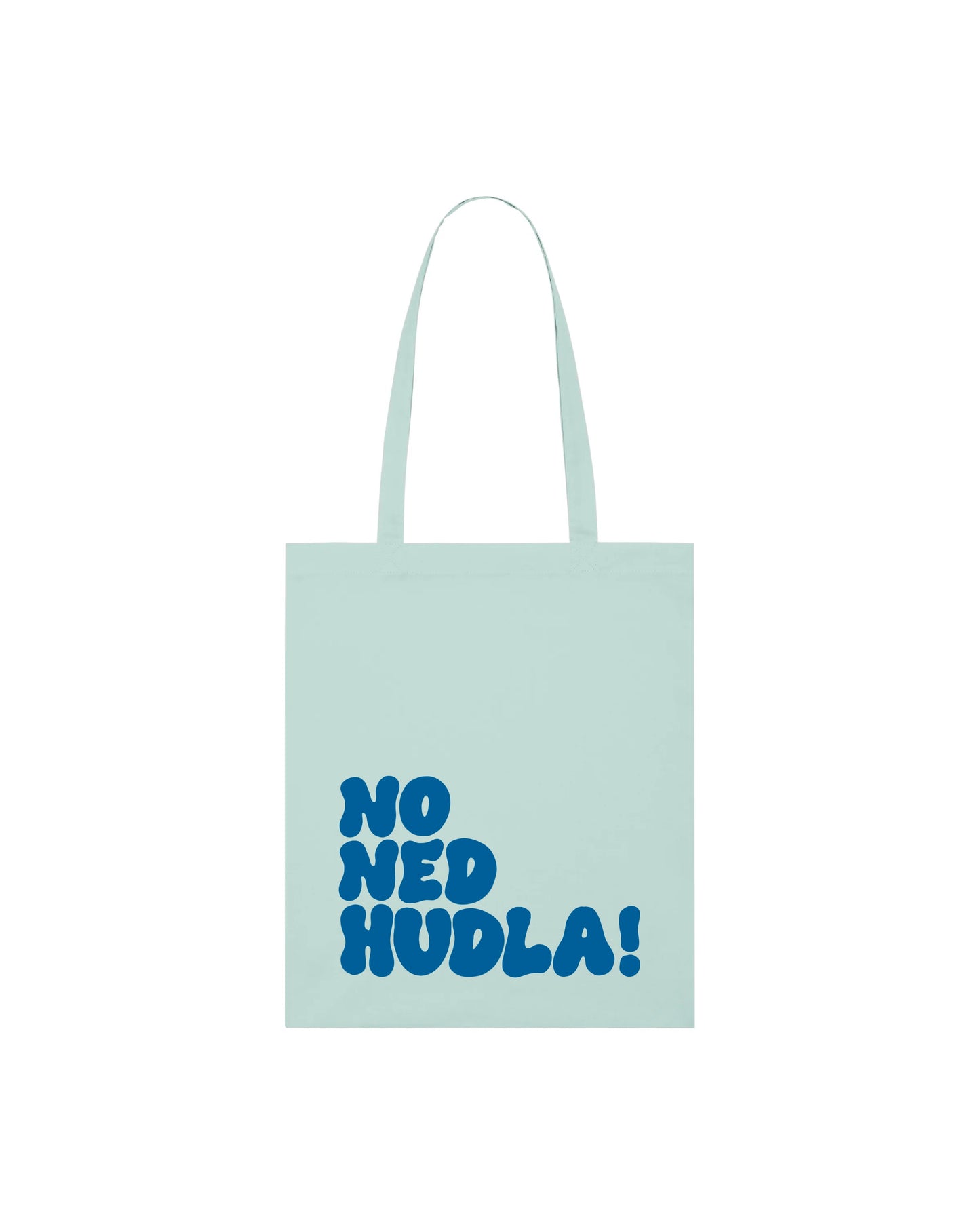 No ned hudla - Stofftasche 100% Bio-Baumwolle -4 Farben