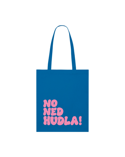 No ned hudla - Stofftasche 100% Bio-Baumwolle -4 Farben