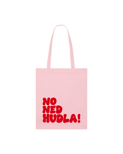 No ned hudla - Stofftasche 100% Bio-Baumwolle -4 Farben