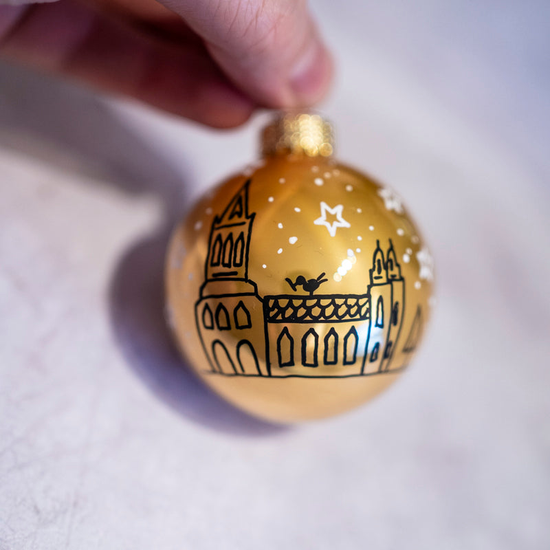 Weihnachtskugel "Ulmer Münster"