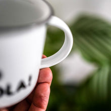 Lade das Bild in den Galerie-Viewer, Porzellan-Tasse &quot;Coffee Junkie!&quot; / Siebdruck, beidseitig
