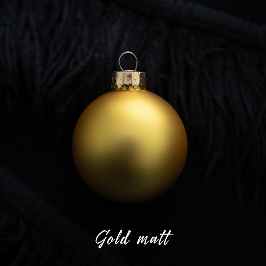 "Weihnachtskugel klein" - individuell beschriftet - versch. Farben